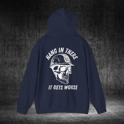 Hang In There Heavy Blend Gildan Hoodie