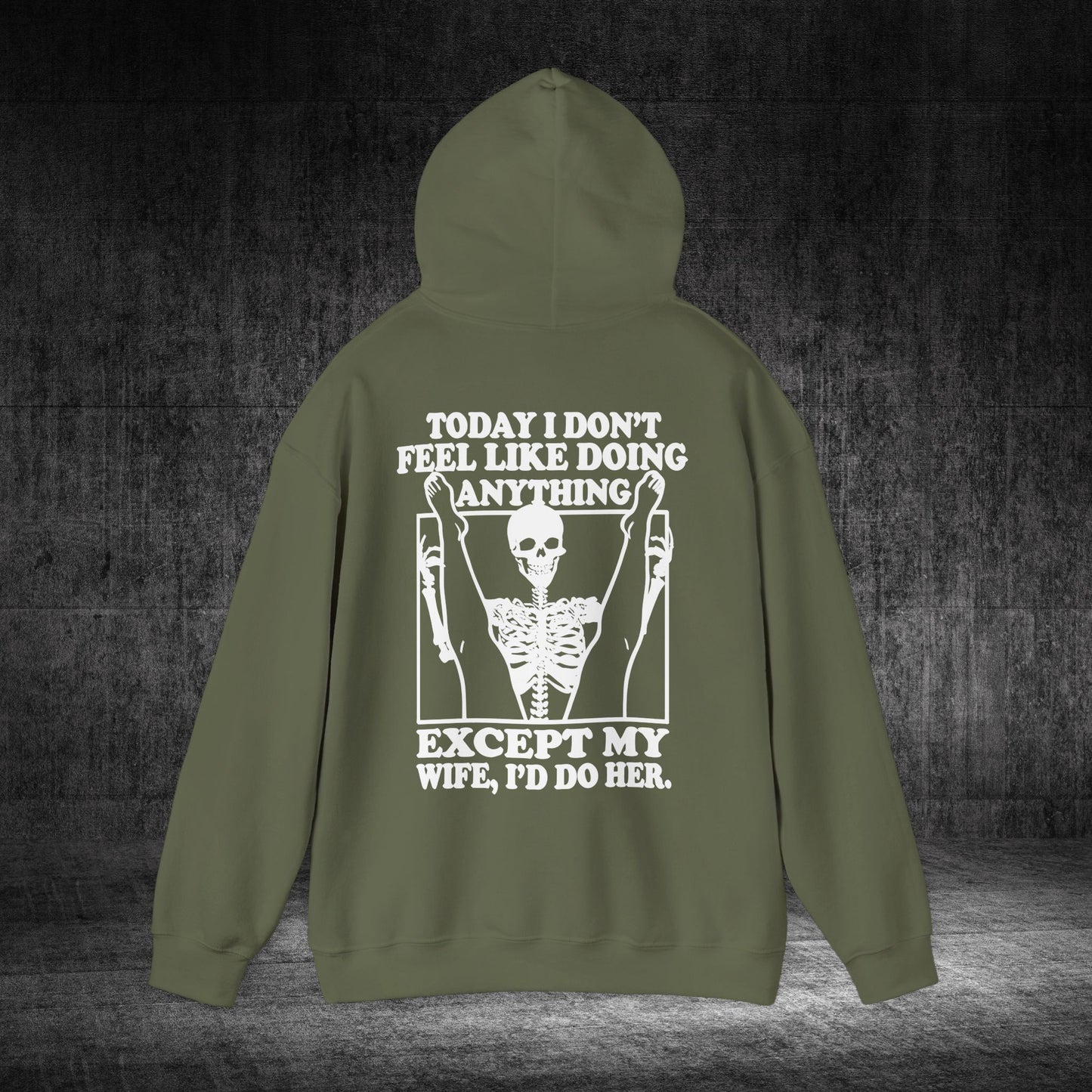 Wife Only Heavy Blend Gildan Hoodie