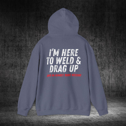 Drag Up Heavy Blend Gildan Hoodie