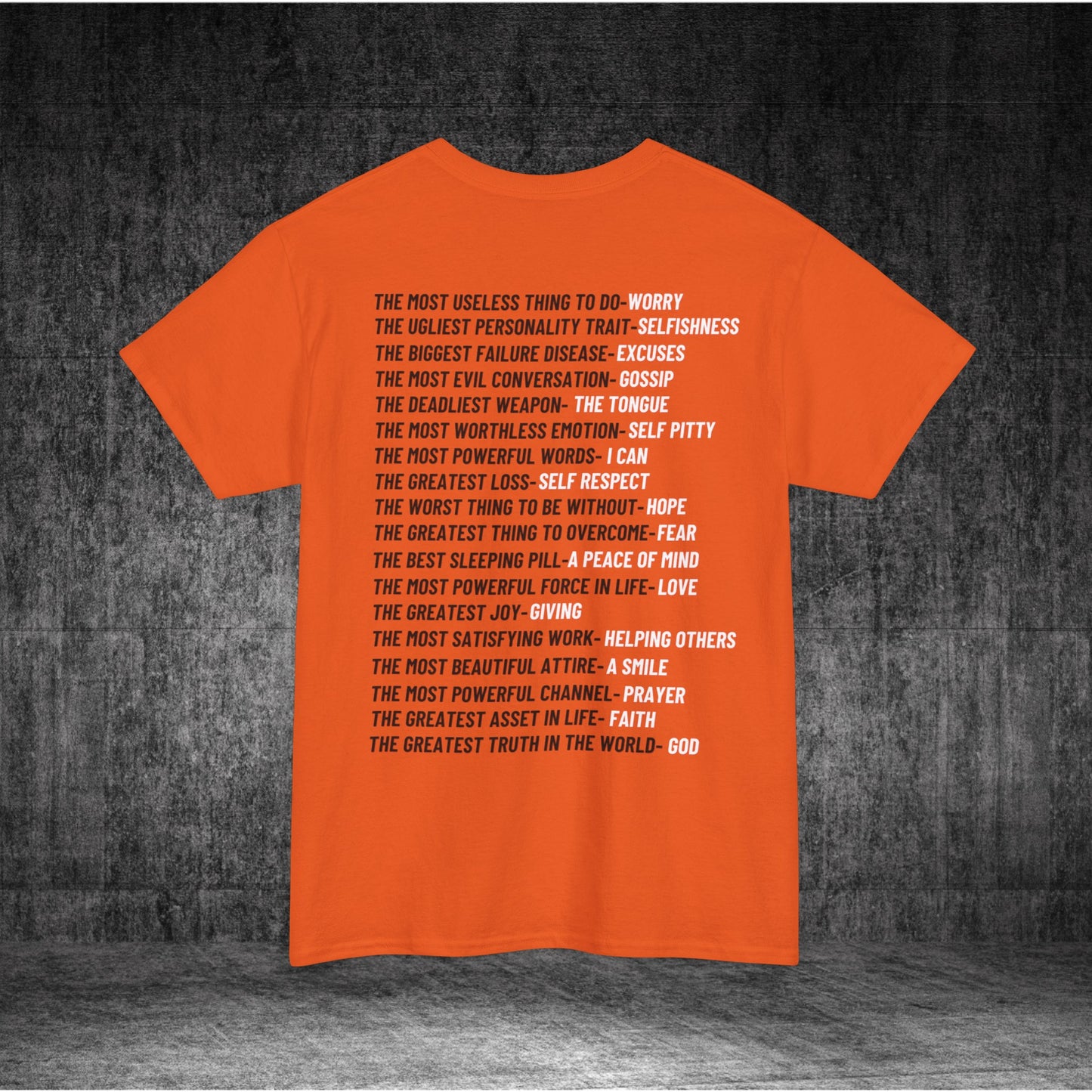 Life Lesson's Heavy Cotton Tee
