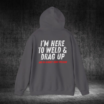 Drag Up Heavy Blend Gildan Hoodie
