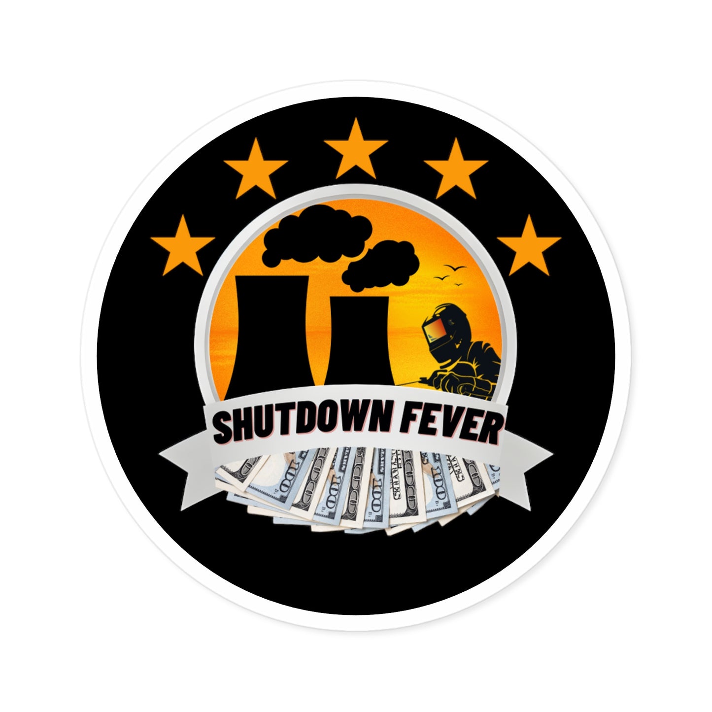 Shutdown Fever Stickers, Indoor\Outdoor