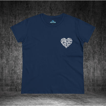 Women's Positive Vibe's Midweight Cotton Tee