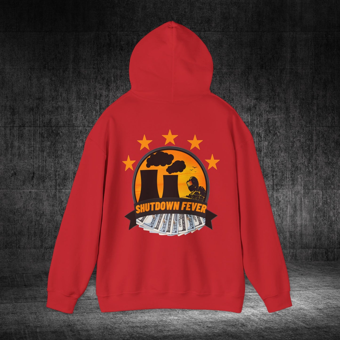 Shutdown Fever Heavy Blend Gildan Hoodie