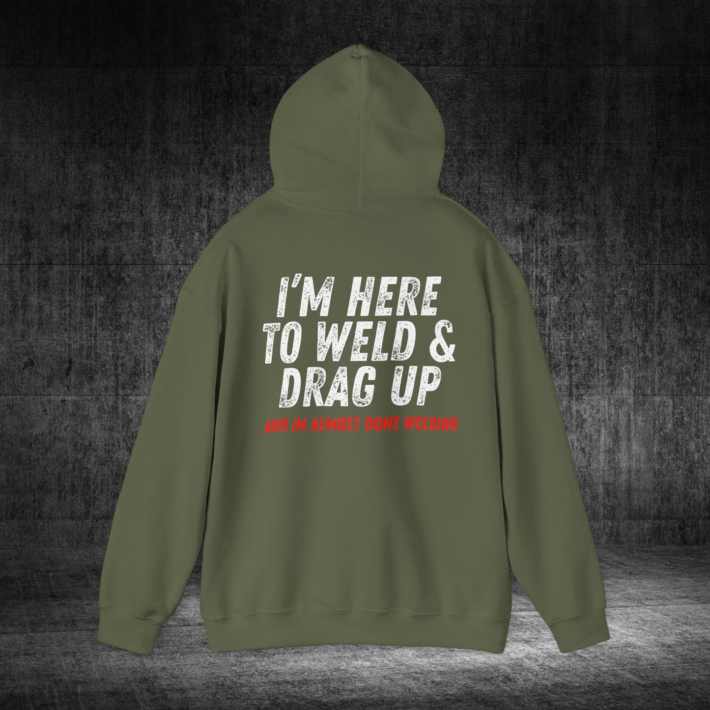 Drag Up Heavy Blend Gildan Hoodie