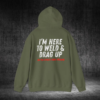 Drag Up Heavy Blend Gildan Hoodie