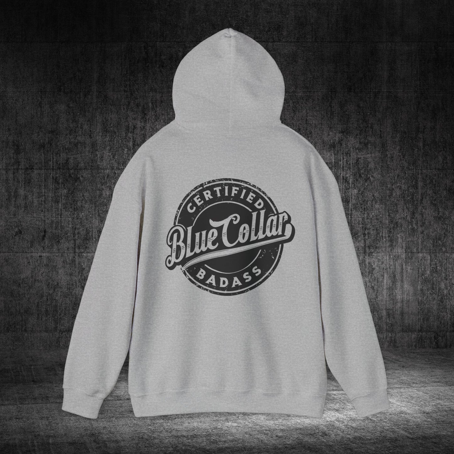 Blue Collar Heavy Blend Gildan Hoodie