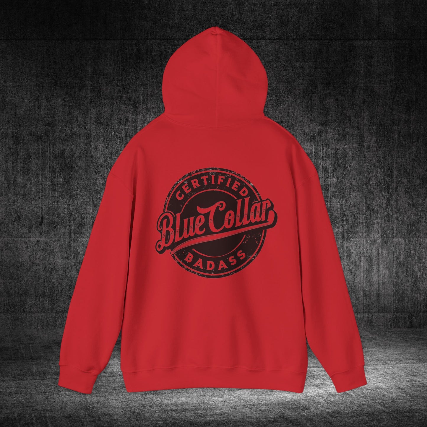 Blue Collar Heavy Blend Gildan Hoodie