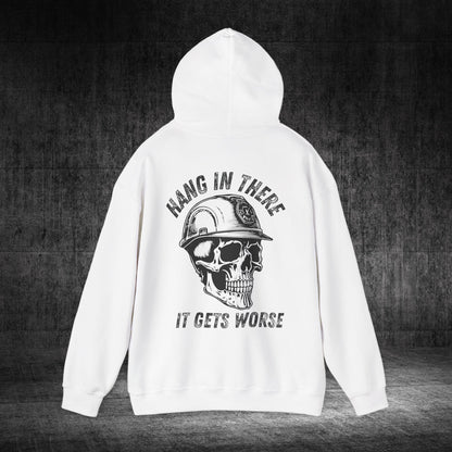 Hang In There Heavy Blend Gildan Hoodie