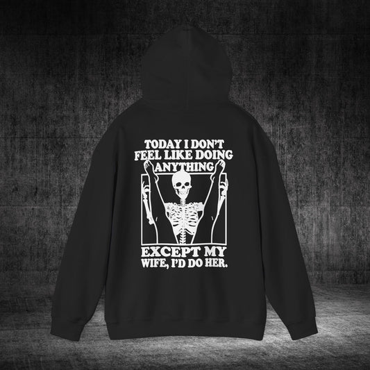 Wife Only Heavy Blend Gildan Hoodie