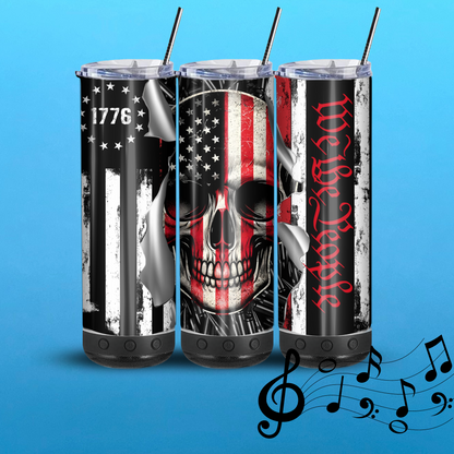 1776 20-Ounce Skinny Stainless Steel Bluetooth Tumbler