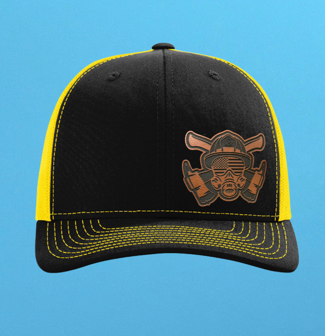 Richardson 112 Firefighter Leather Patch Hat