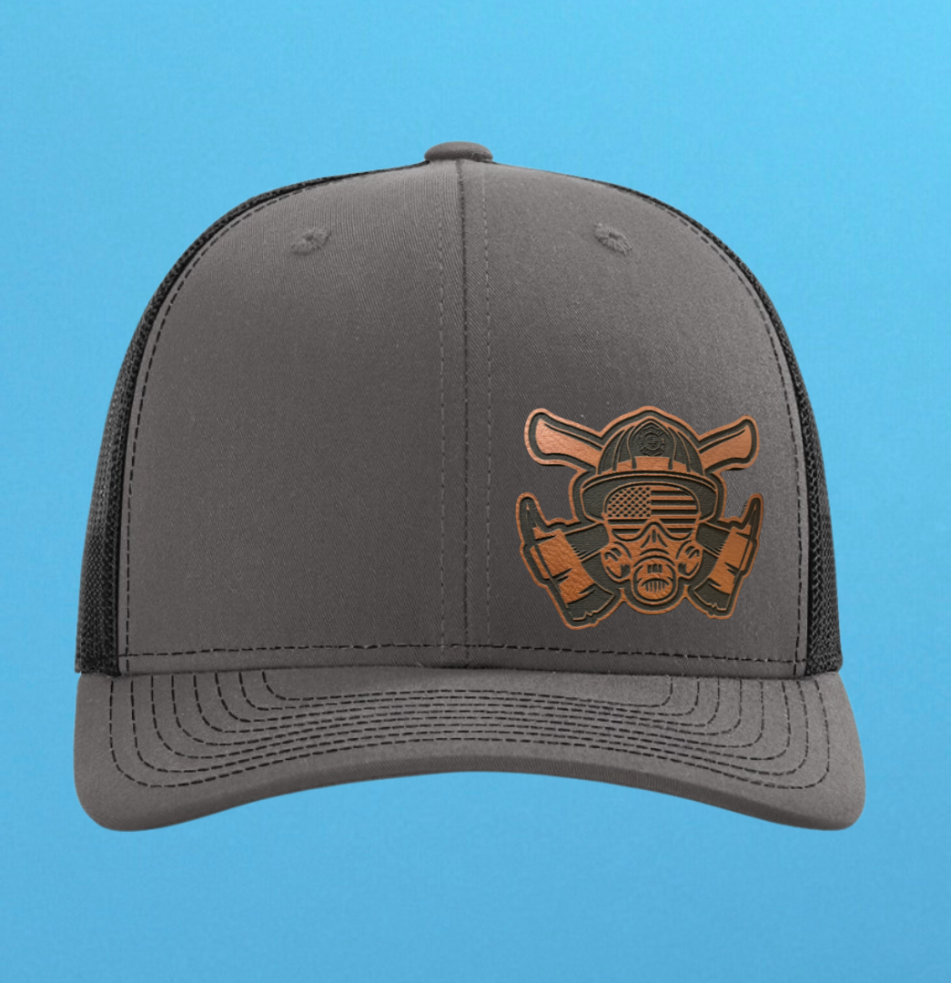 Richardson 112 Firefighter Leather Patch Hat