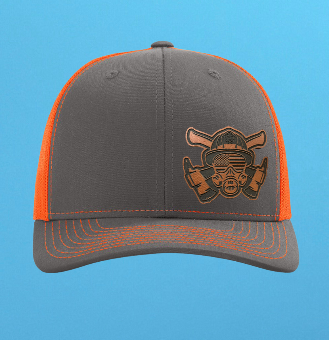Richardson 112 Firefighter Leather Patch Hat