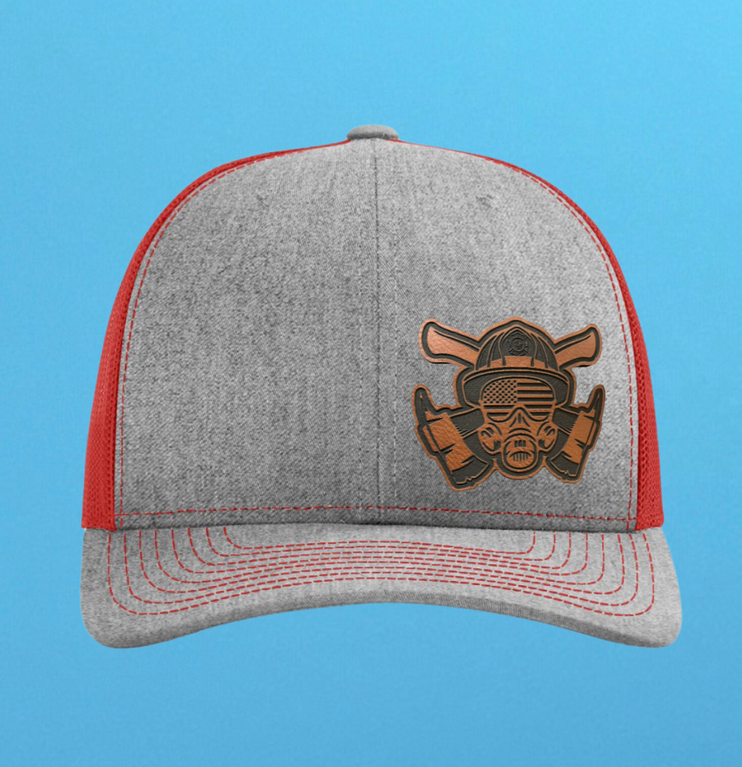 Richardson 112 Firefighter Leather Patch Hat