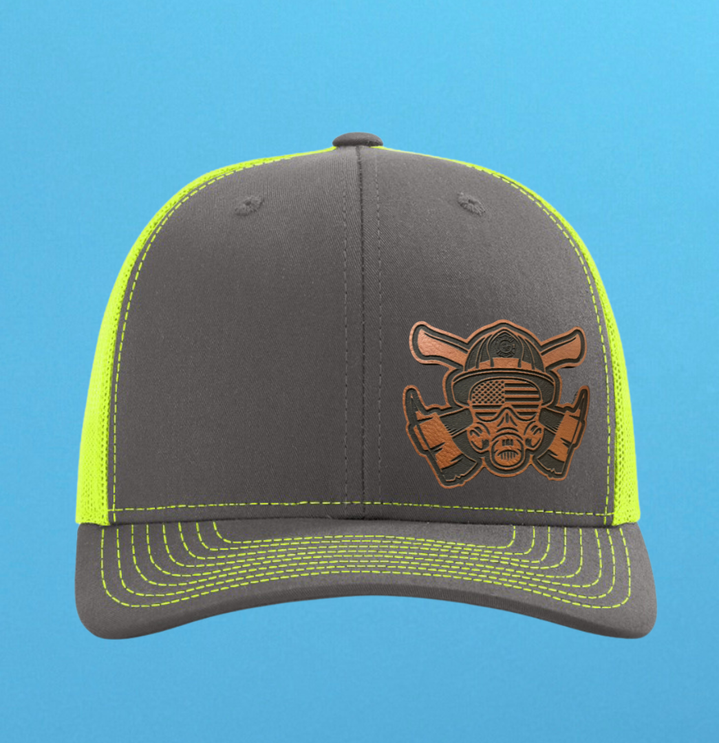 Richardson 112 Firefighter Leather Patch Hat