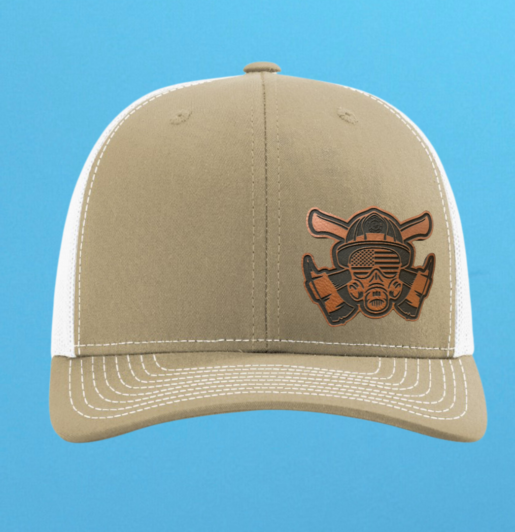 Richardson 112 Firefighter Leather Patch Hat