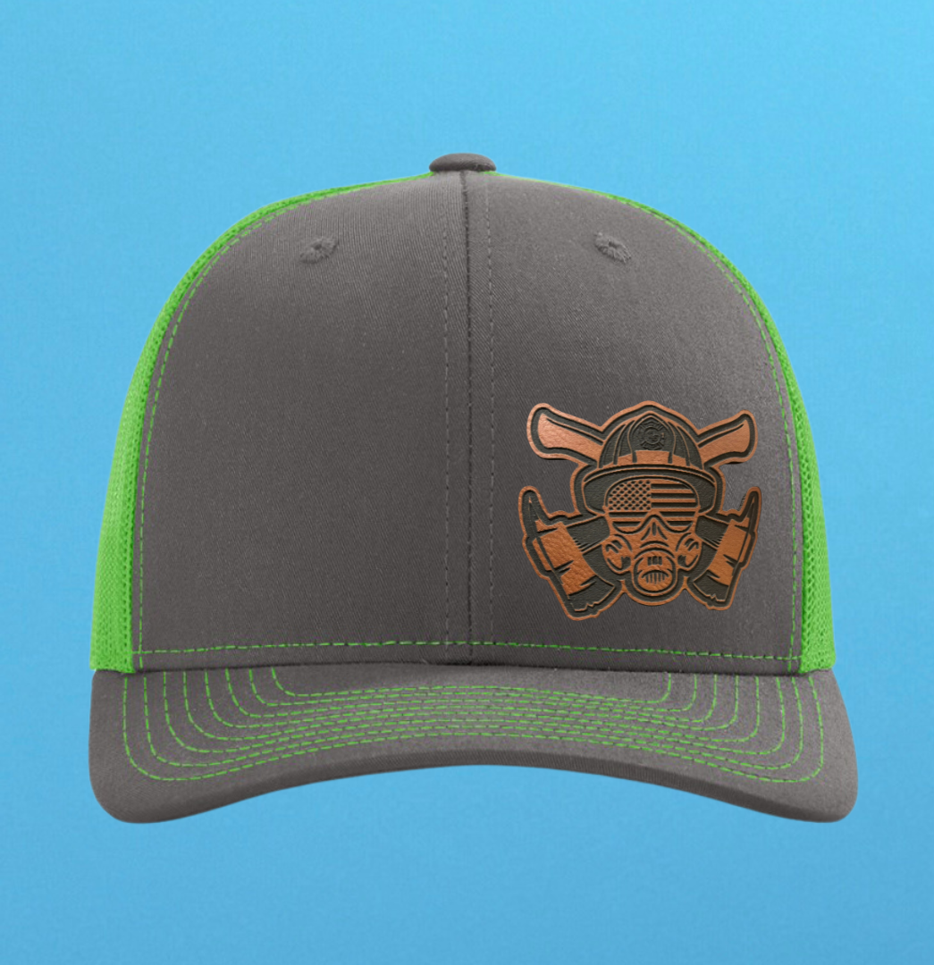 Richardson 112 Firefighter Leather Patch Hat