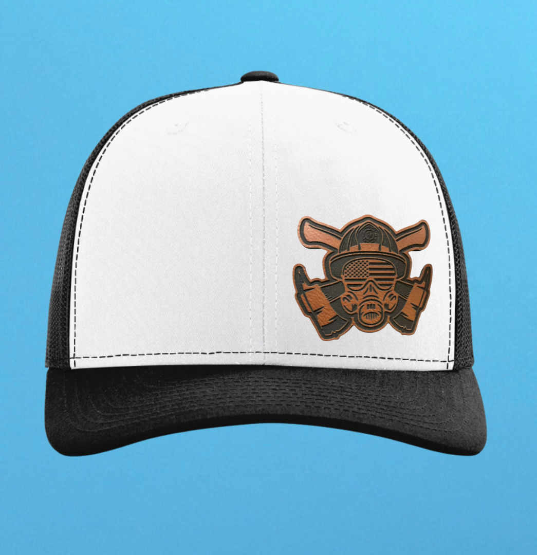 Richardson 112 Firefighter Leather Patch Hat