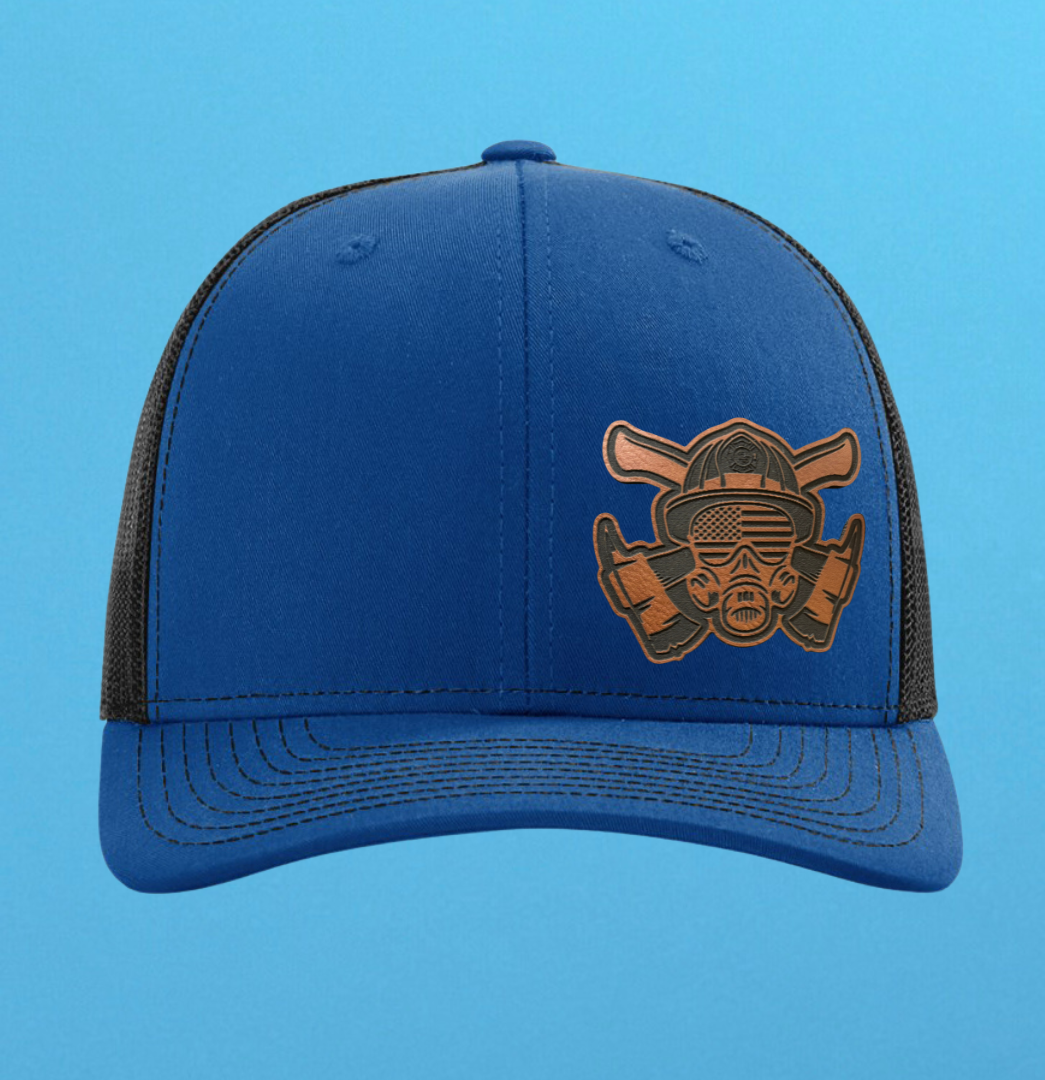 Richardson 112 Firefighter Leather Patch Hat