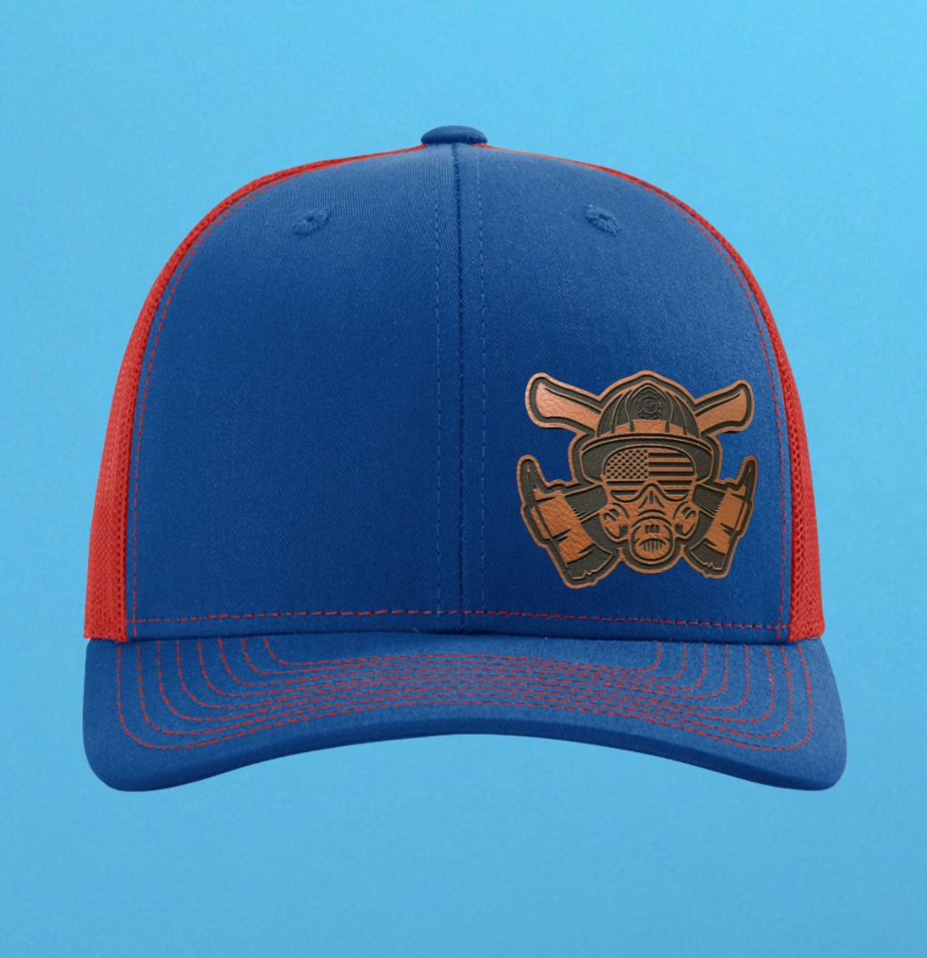Richardson 112 Firefighter Leather Patch Hat