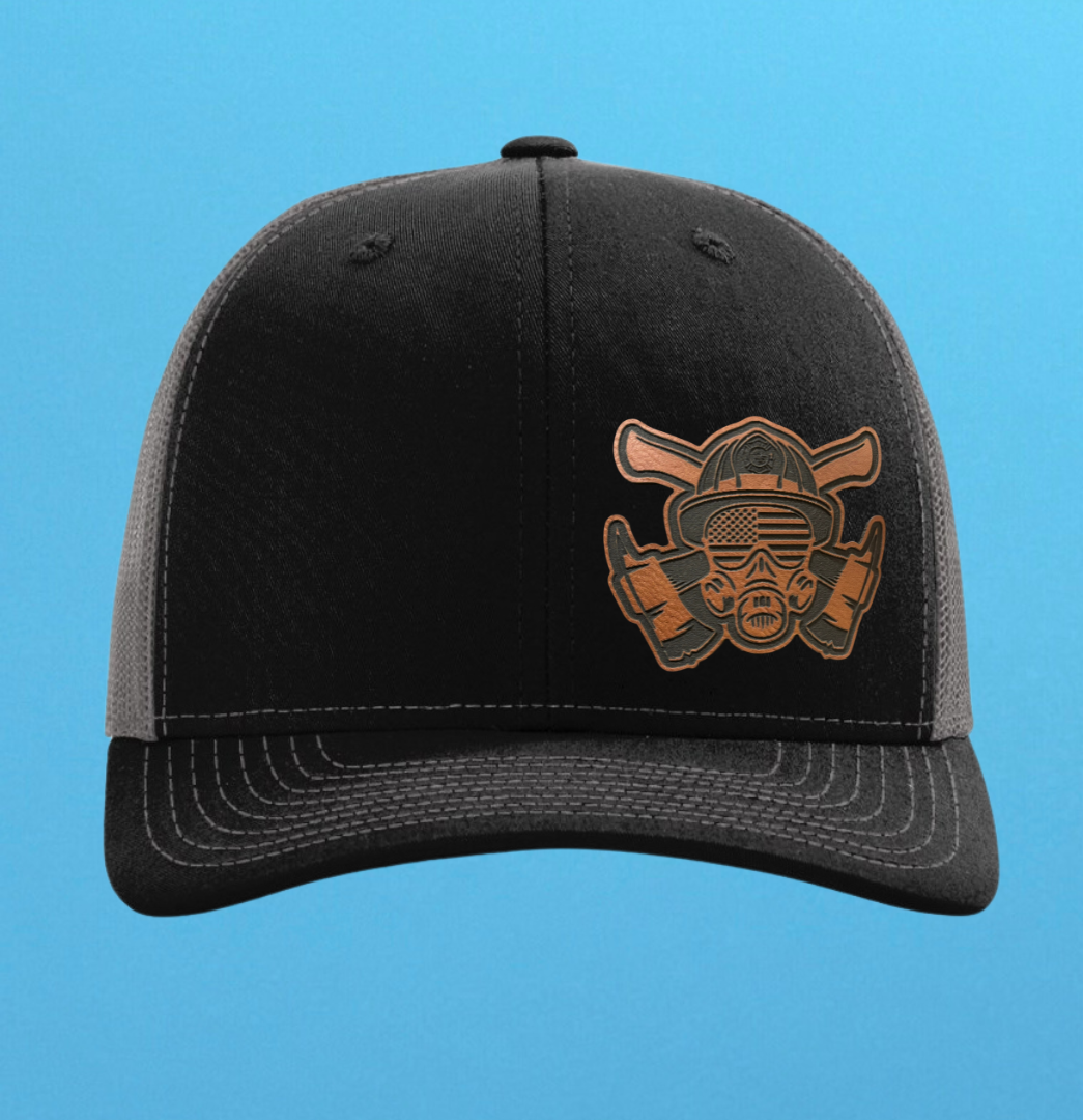 Richardson 112 Firefighter Leather Patch Hat