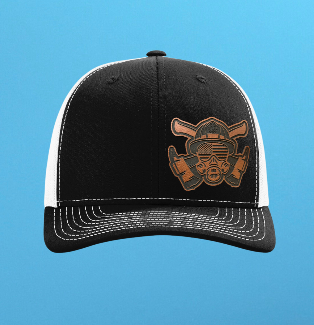 Richardson 112 Firefighter Leather Patch Hat