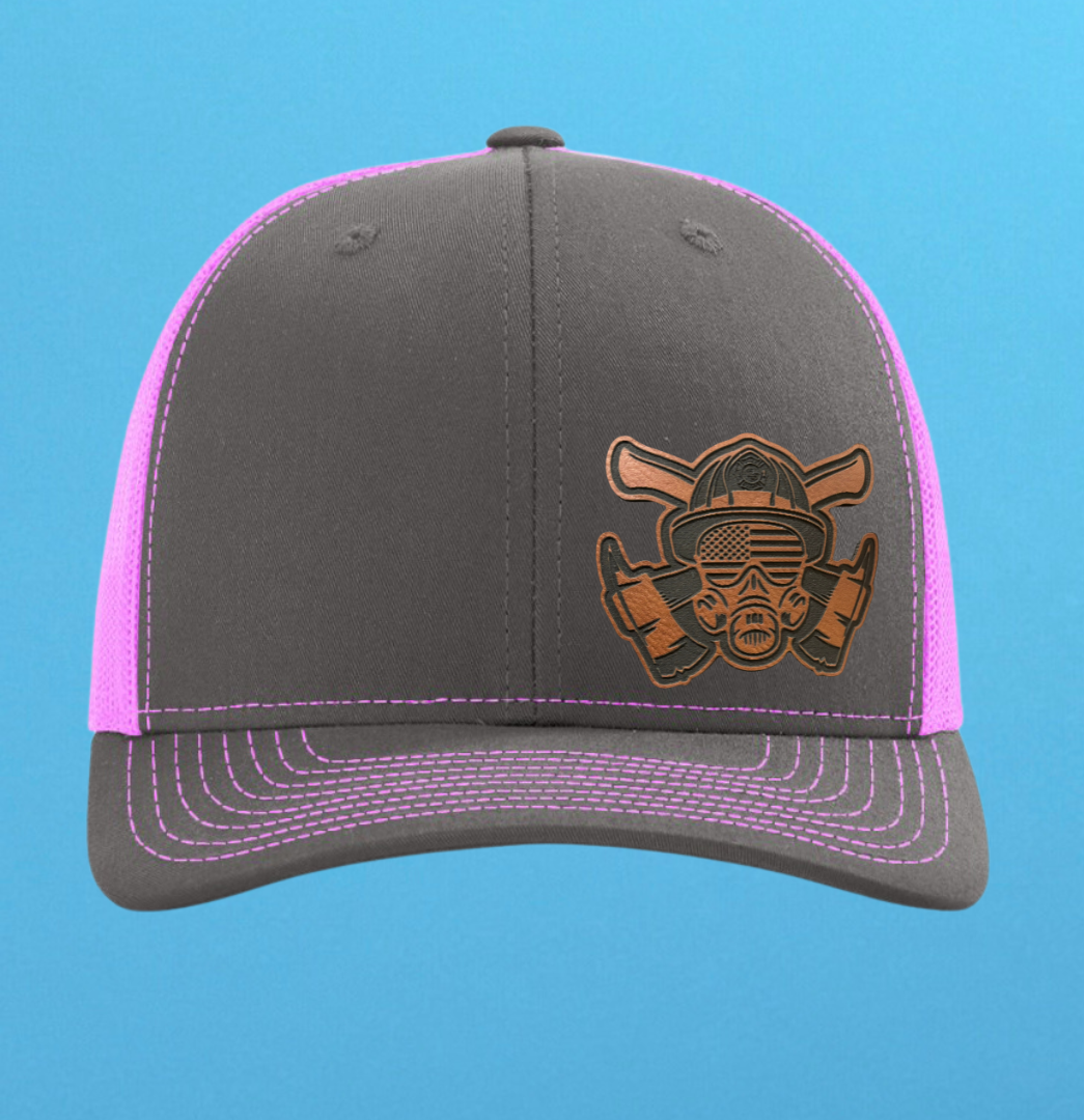 Richardson 112 Firefighter Leather Patch Hat