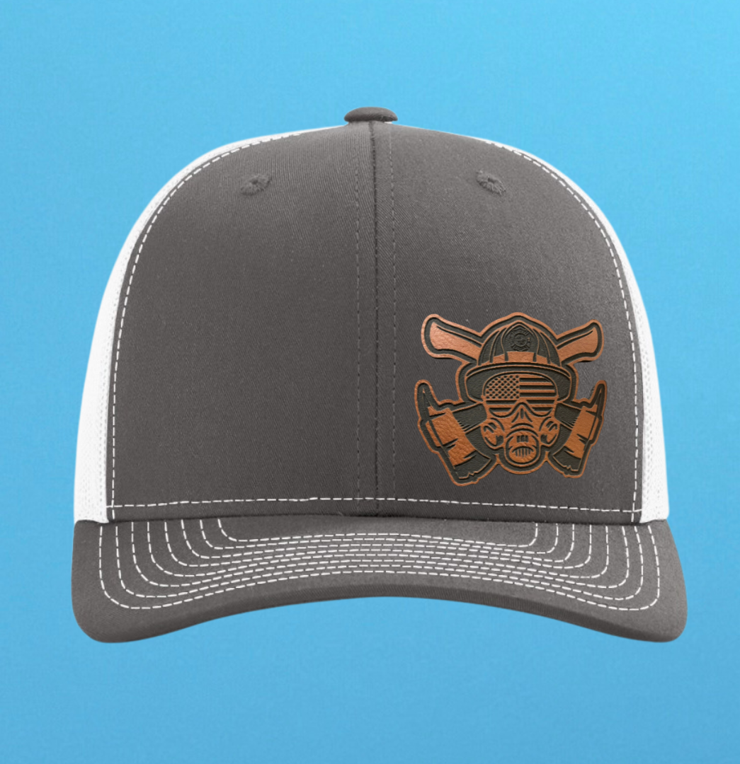 Richardson 112 Firefighter Leather Patch Hat