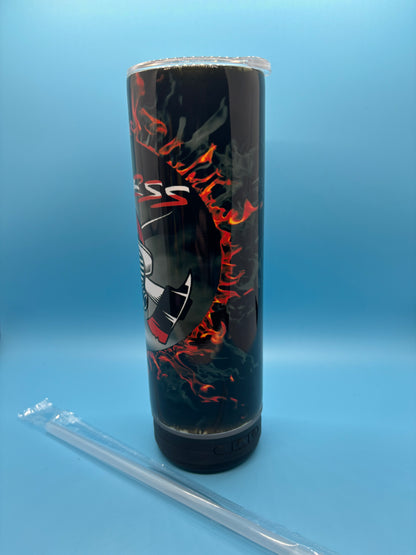 Fearless Firefighter 20-Ounce Skinny Stainless Steel Bluetooth Tumbler