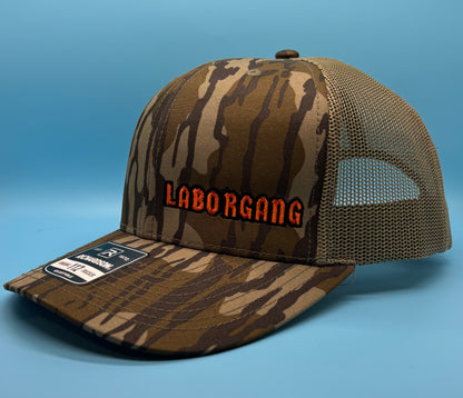 Richardson 112P Mossy Oak® Bottomland/Loden Embroidered LaborGang Hat