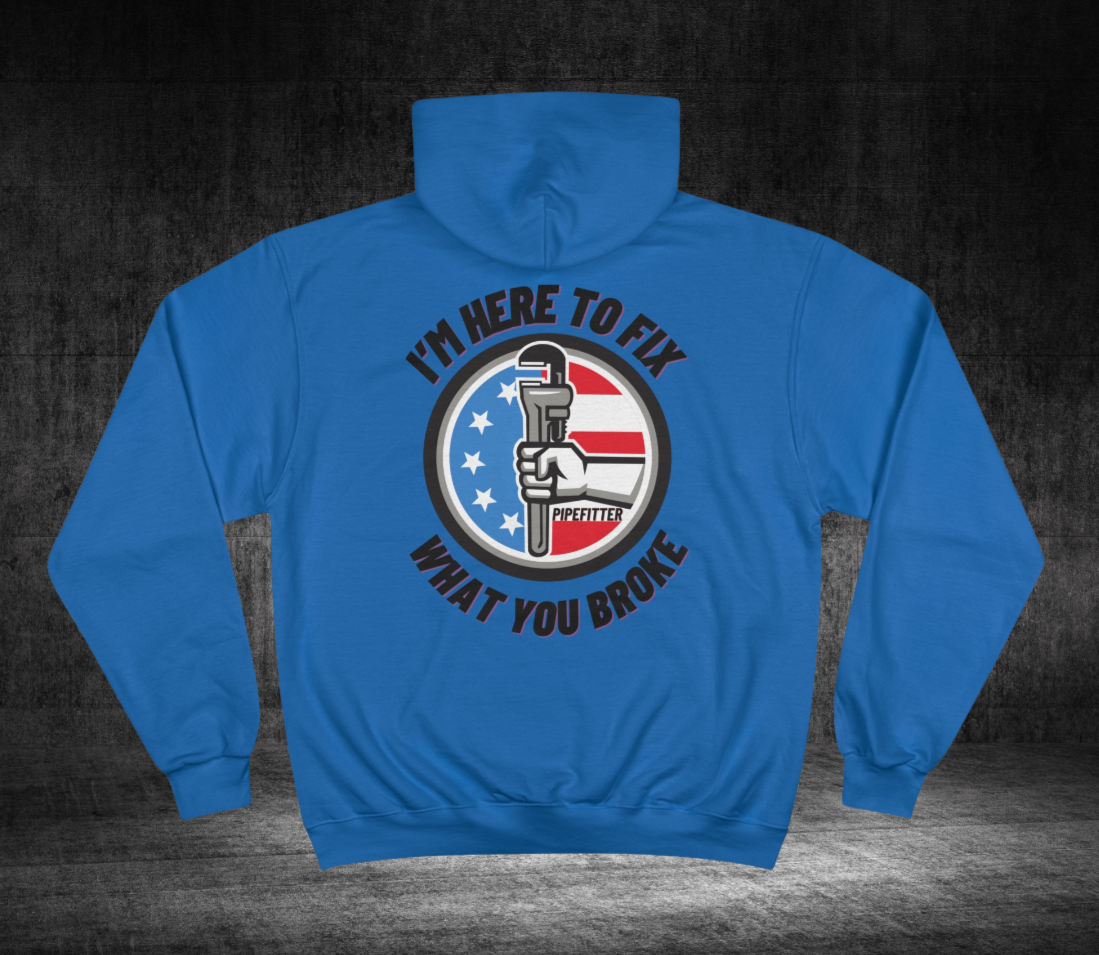 Pipefitter Champion Hoodie